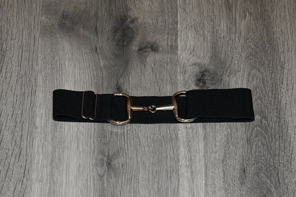 Light Grey Equestrian two tone long sleeve show shirt with logo on sleeve