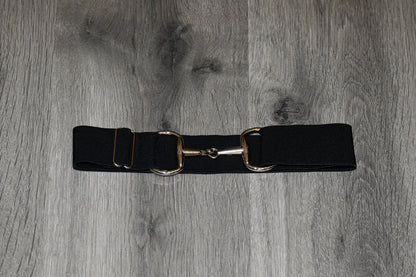 Light Grey Equestrian two tone long sleeve show shirt with logo on sleeve