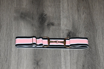 Light Grey Equestrian two tone long sleeve show shirt with logo on sleeve