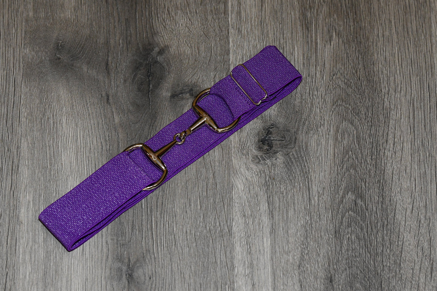 Light Grey Equestrian two tone long sleeve show shirt with logo on sleeve