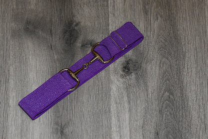 Light Grey Equestrian two tone long sleeve show shirt with logo on sleeve