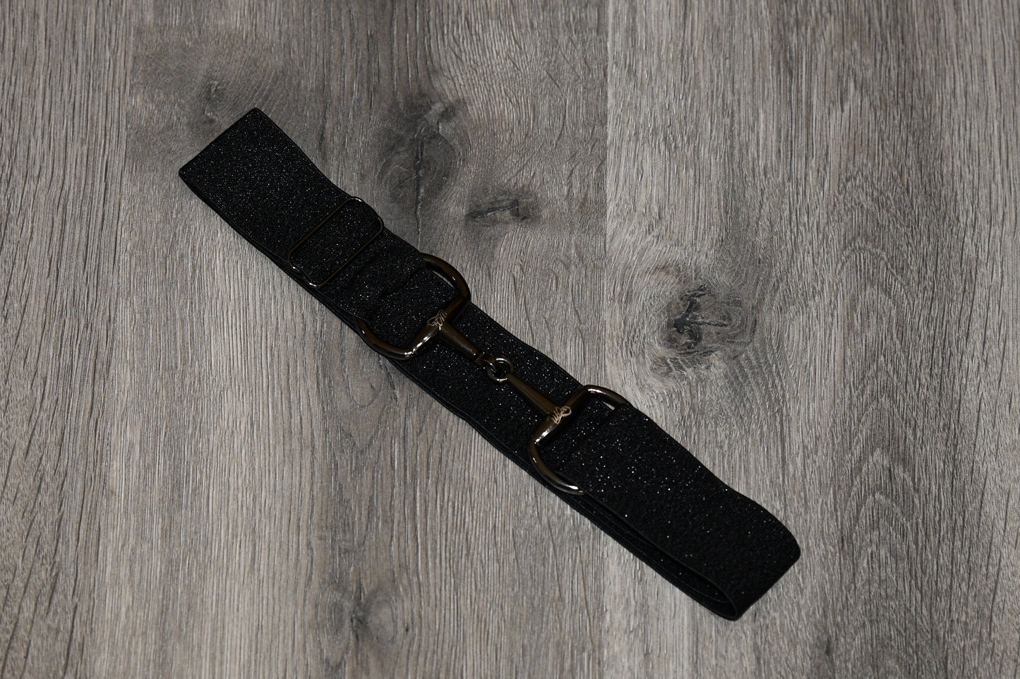 Light Grey Equestrian two tone long sleeve show shirt with logo on sleeve