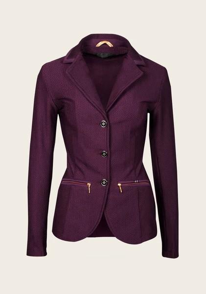 Espoir Inspire Mesh Show Jacket Plum
