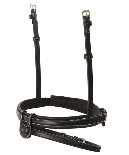 Replacement Noseband of ExionPro Fully Padded Snaffle Bridle with U Shaped Detachable Flash