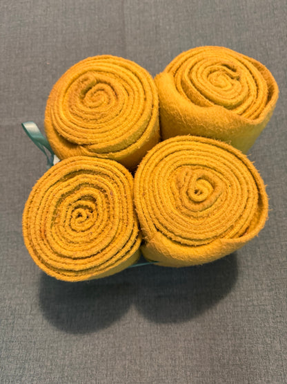 Used Lime Green Polo Wraps Qty 4