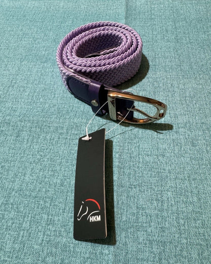 HKM Lavender Elastic Belt-Lavender Bay w/Stirrup Buckle 75 (S)