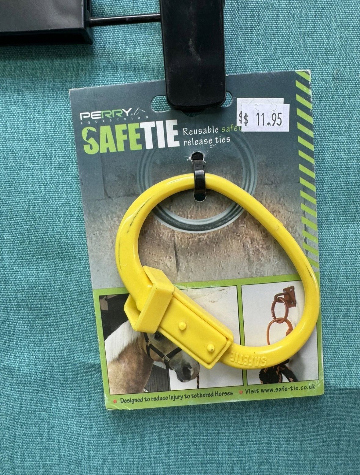 Perry Safe-Tie Reusable Safety Release Tie Yellow
