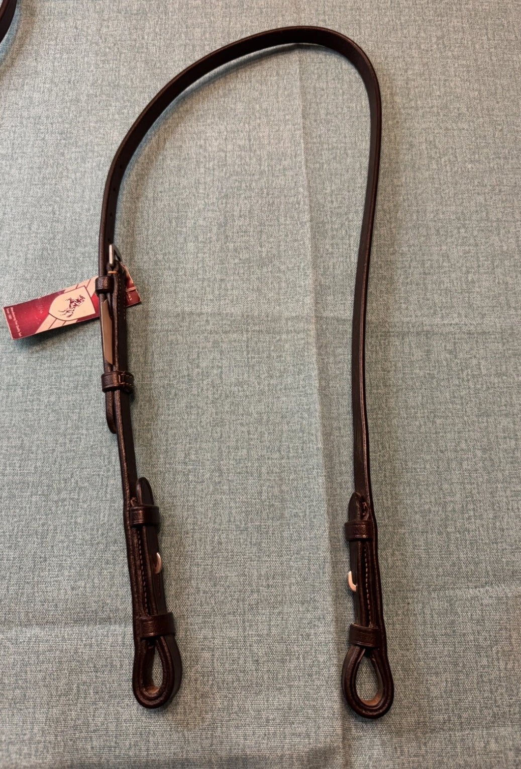NEW Bobby’s English Tack Cob Size Brown Bradoon Hanger