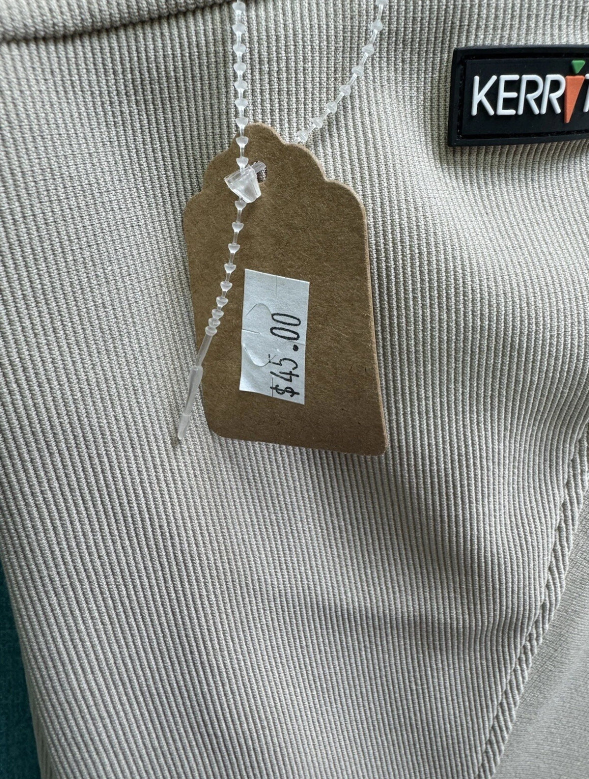 Consignment Kerrits Kids Small (4-6) Microcord Knee Patch Tan Breech