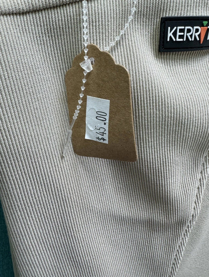 Consignment Kerrits Kids Small (4-6) Microcord Knee Patch Tan Breech