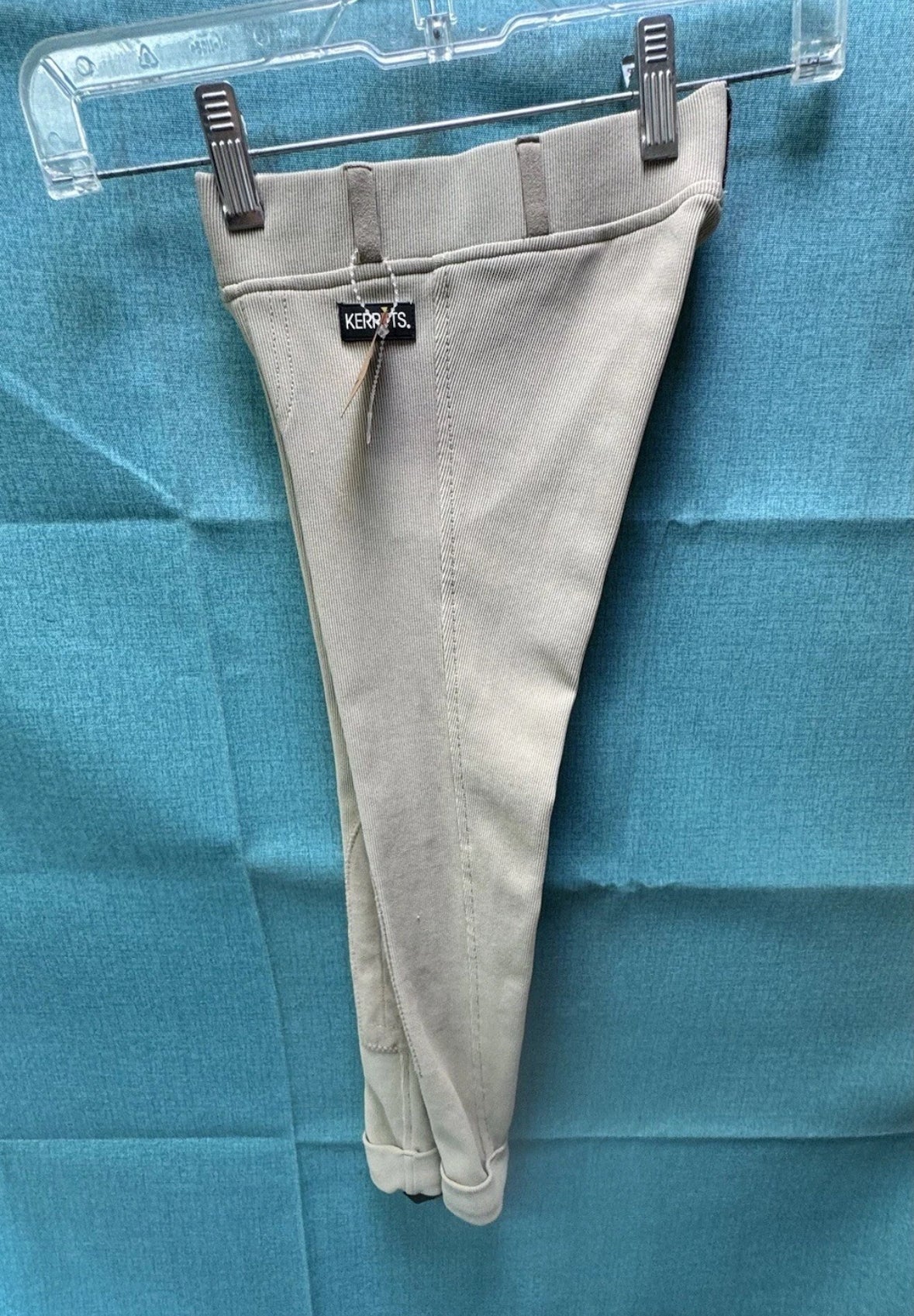 Consignment Kerrits Kids X-Small Microcord Knee Patch Tan Jod
