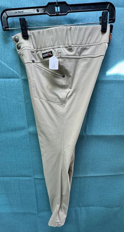 Consignment Kerrits Kids X-Large (16-18) Crossover Tan Breeches