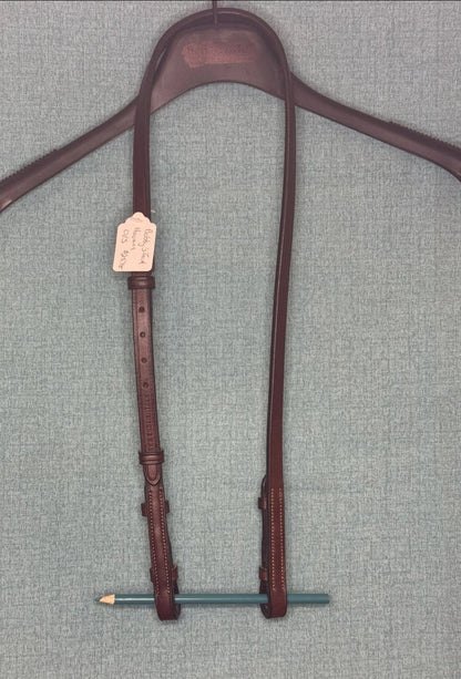 New Bobby’s English Tack Oversive Size Havana Bradoon Hanger