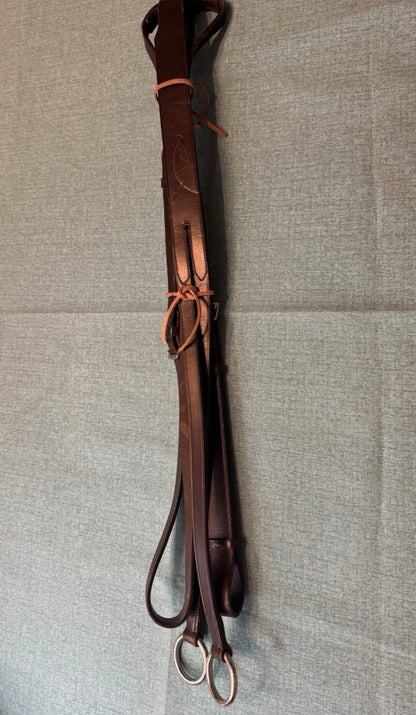 New Cob size No Brand Running Martingale Brown Leather