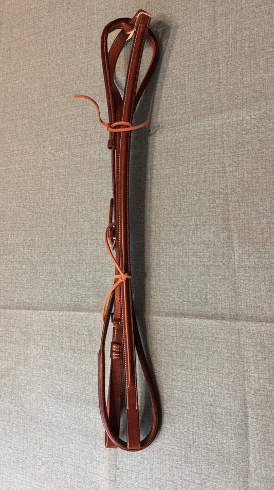 New Cob size No Brand Standing Martingale Chestnut Leather Square Raised