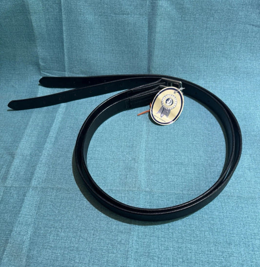 Blue Ribbon Black Stirrup Leather 1"X46"
