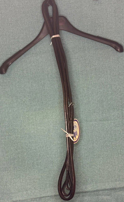 NEW Blue Ribbon Full size Standing Martingale Brown Raised Leather