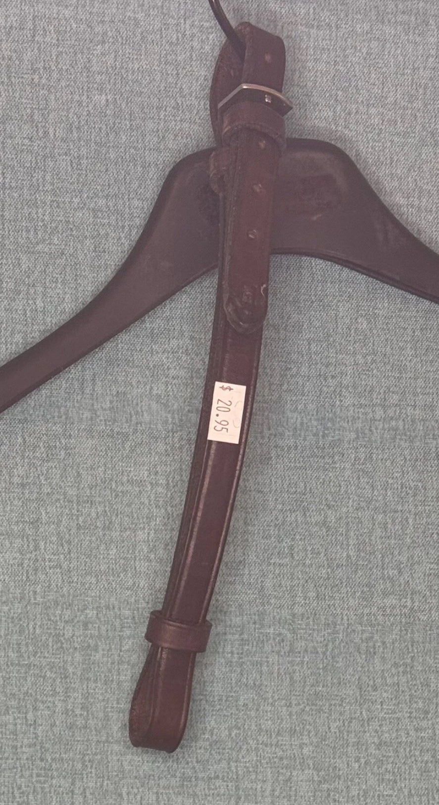 NEW Tory Leather Flat Grab Strap for English Saddles in Havana