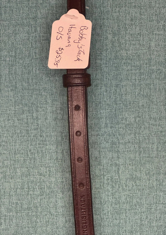 New Bobby’s English Tack Oversive Size Havana Bradoon Hanger