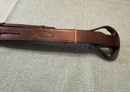 New Cob size No Brand Running Martingale Brown Leather