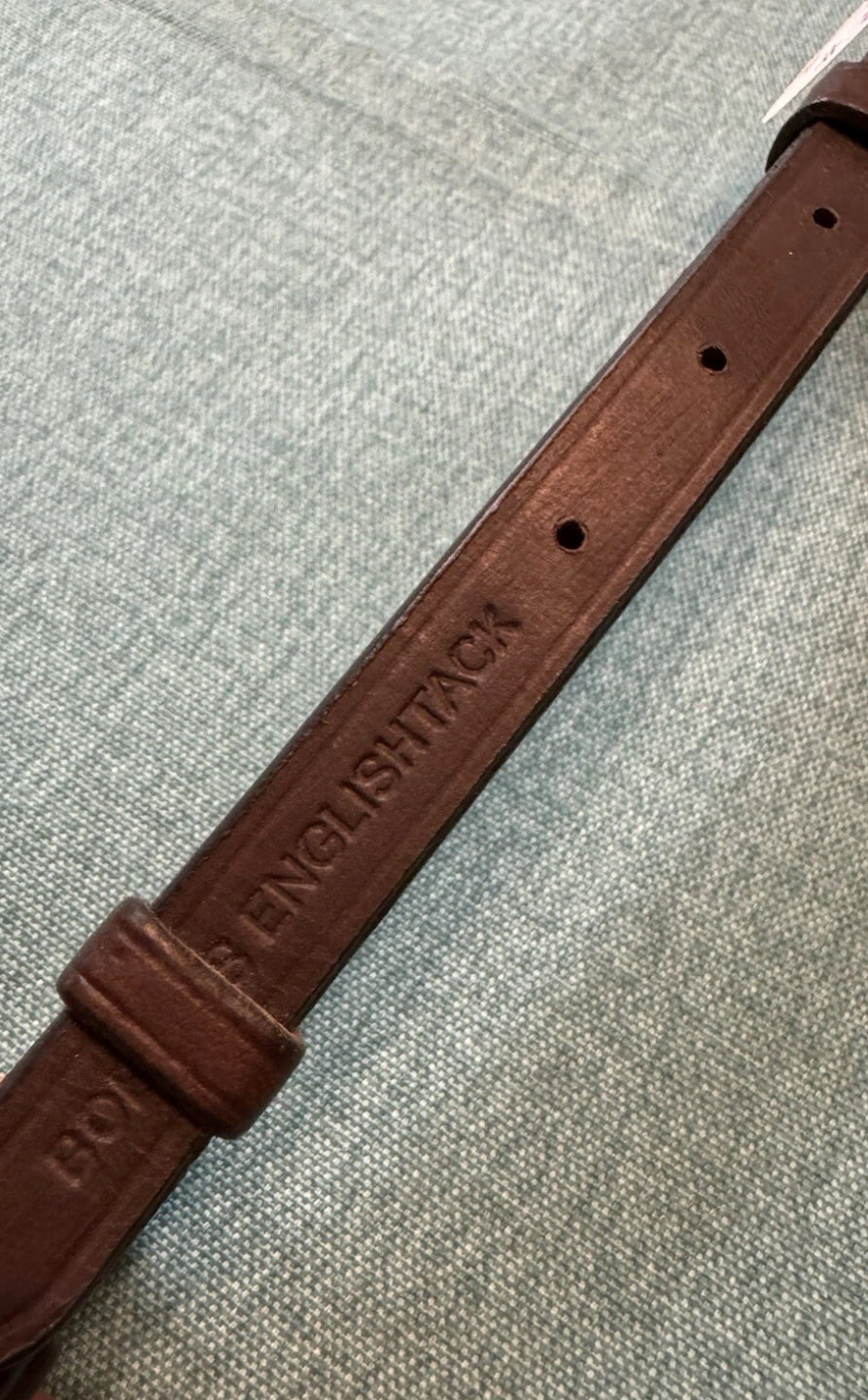 NEW Bobby’s English Tack Full Size Brown Bradoon Hanger