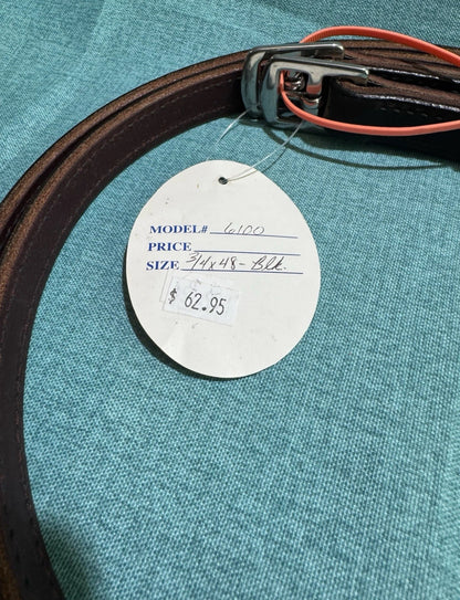 Blue Ribbon 6100 Black Stirrup Leather 3/4"X48"