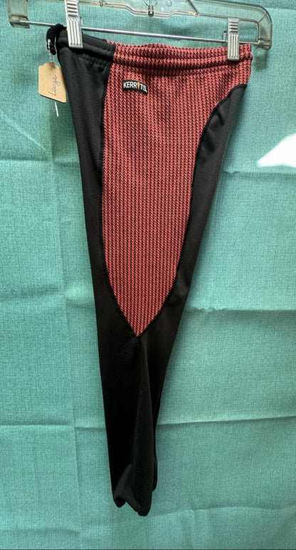 Consignment Kerrits Kids Large (12-14) Flow Rise Performance Tight Red Houndstooth/Black