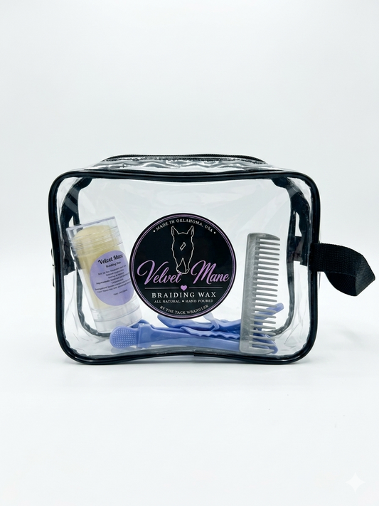 Velvet Mane Braiding Wax Kit