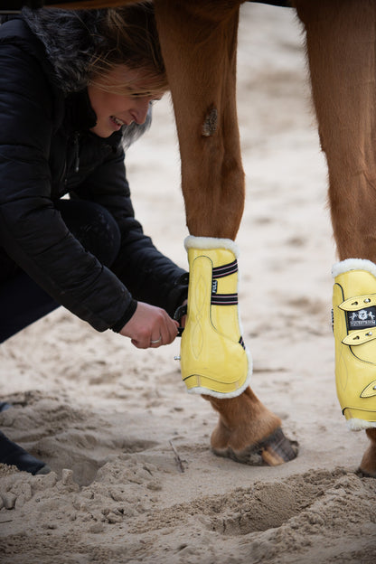 Mimosa Open-front Boots