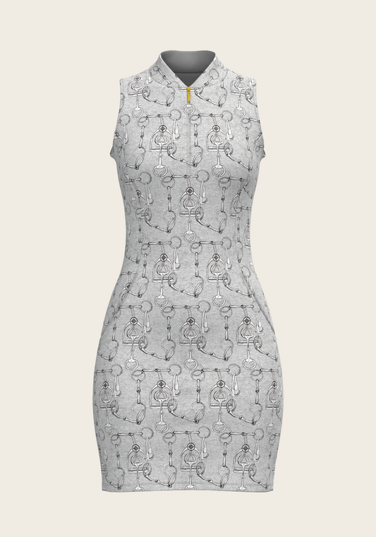 Melange Bits Golf Dress