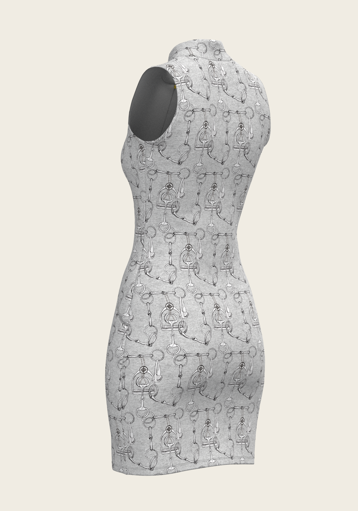 Melange Bits Golf Dress