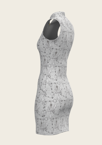 Melange Bits Golf Dress