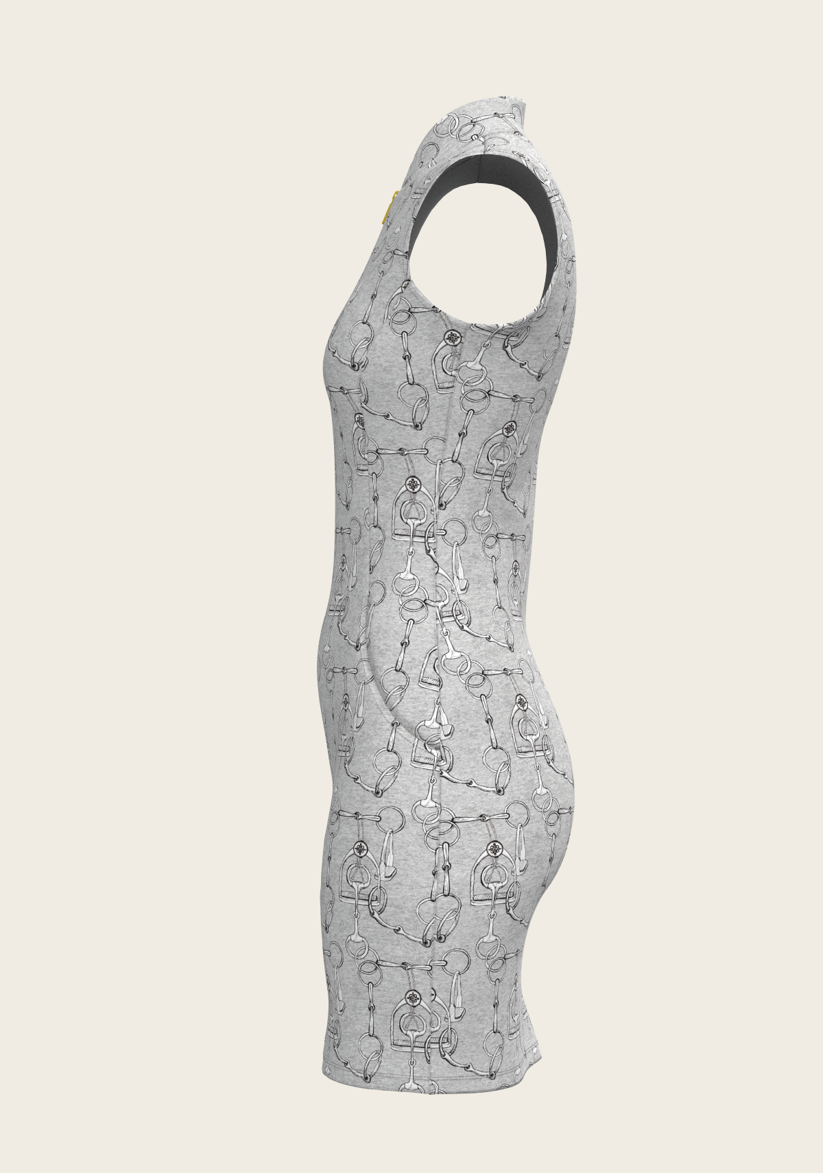 Melange Bits Golf Dress