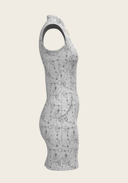 Melange Bits Golf Dress