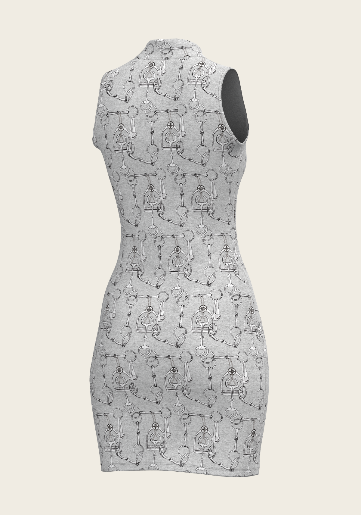 Melange Bits Golf Dress