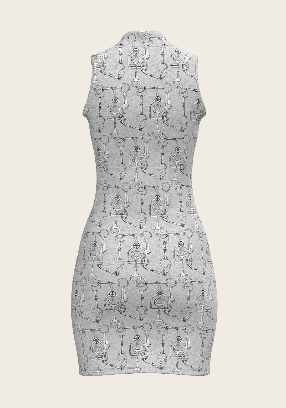 Melange Bits Golf Dress