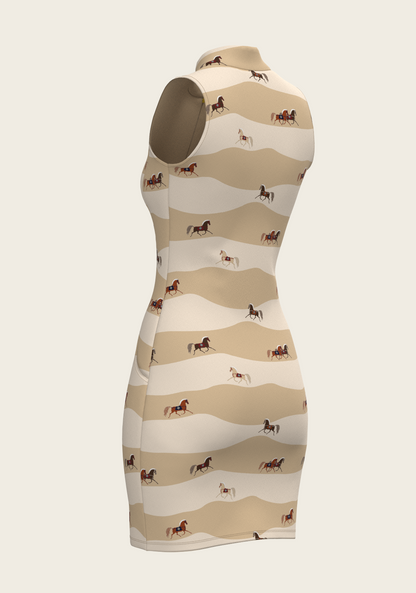Gold Cheval Golf Dress