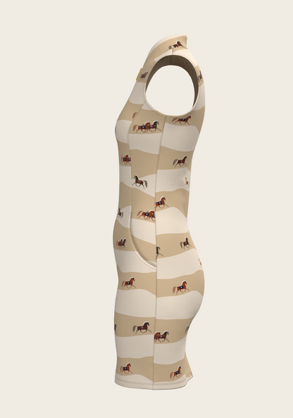 Gold Cheval Golf Dress