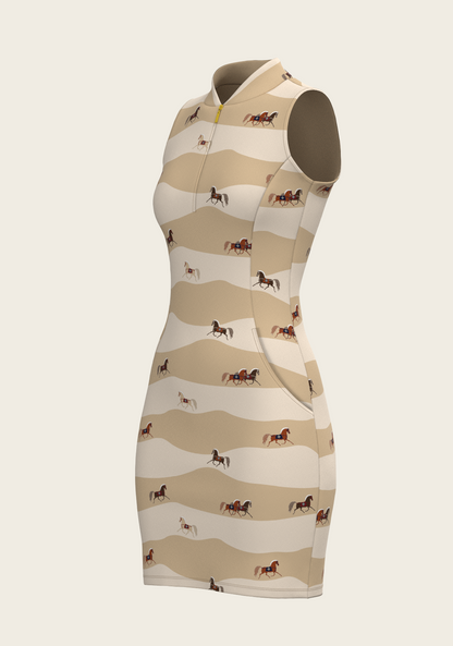 Gold Cheval Golf Dress