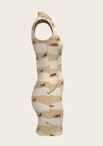 Gold Cheval Golf Dress