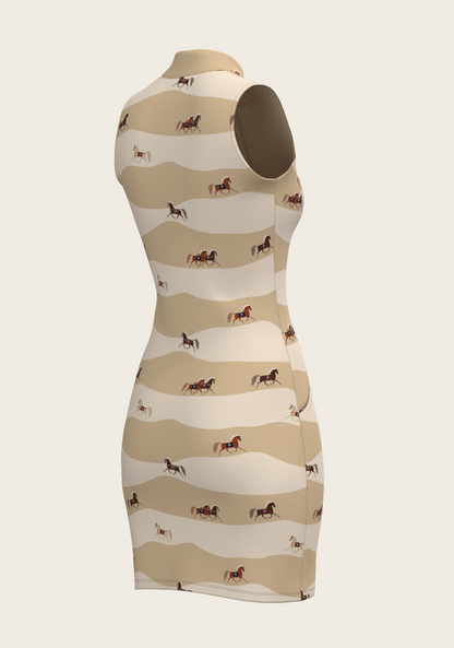 Gold Cheval Golf Dress