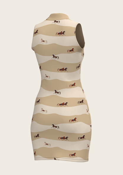 Gold Cheval Golf Dress