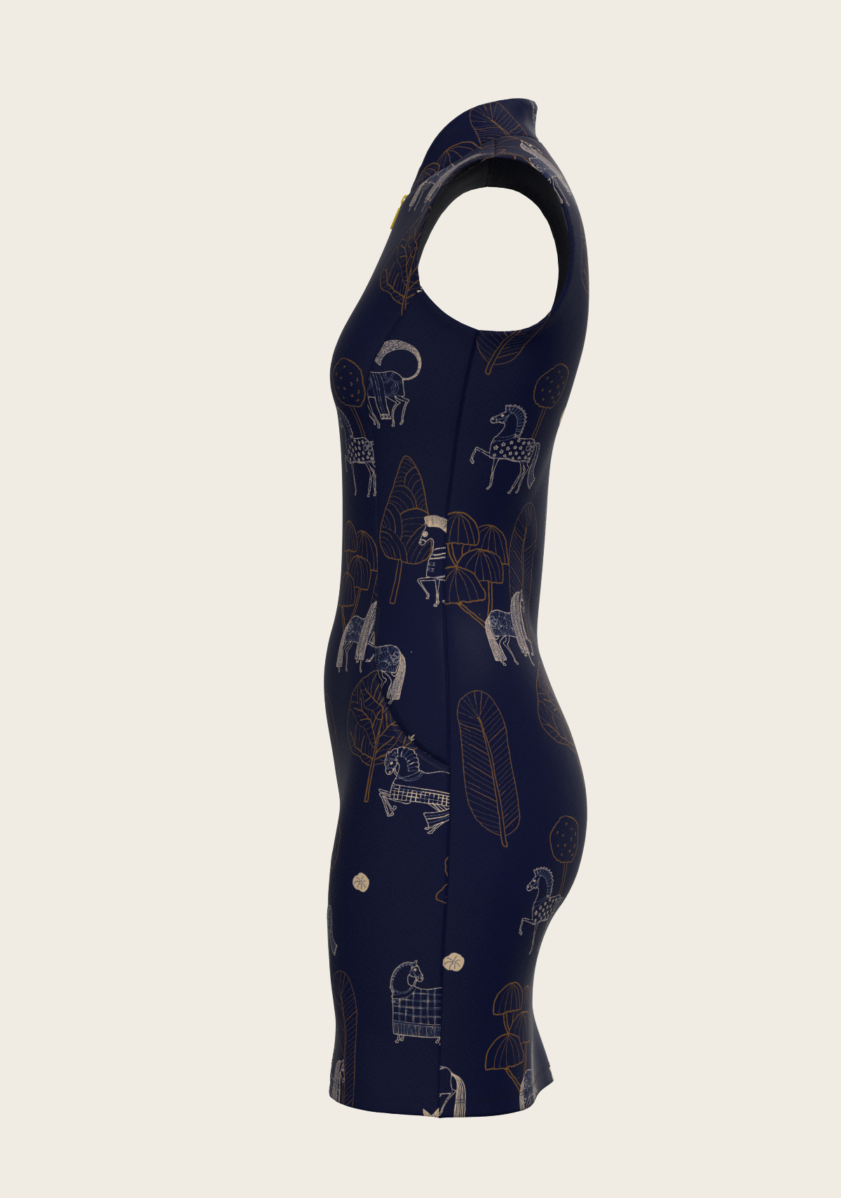 Navy Magic Golf Dress