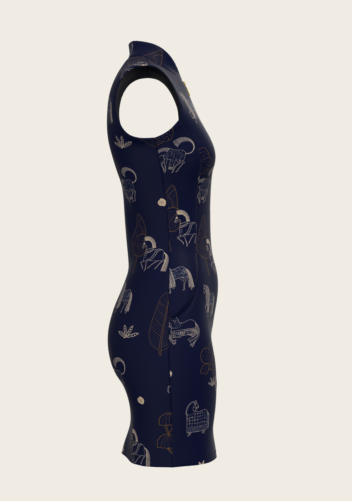 Navy Magic Golf Dress