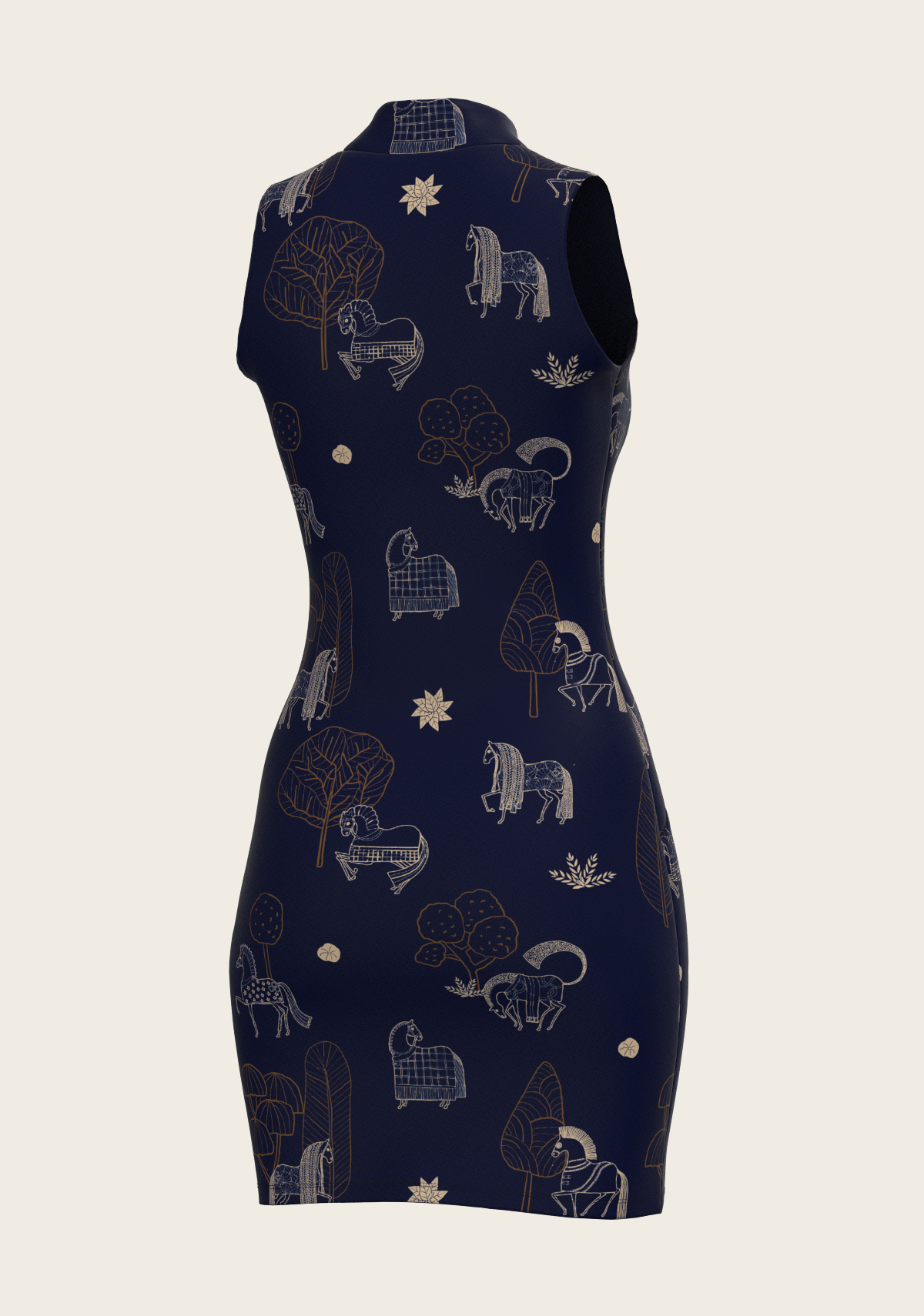 Navy Magic Golf Dress