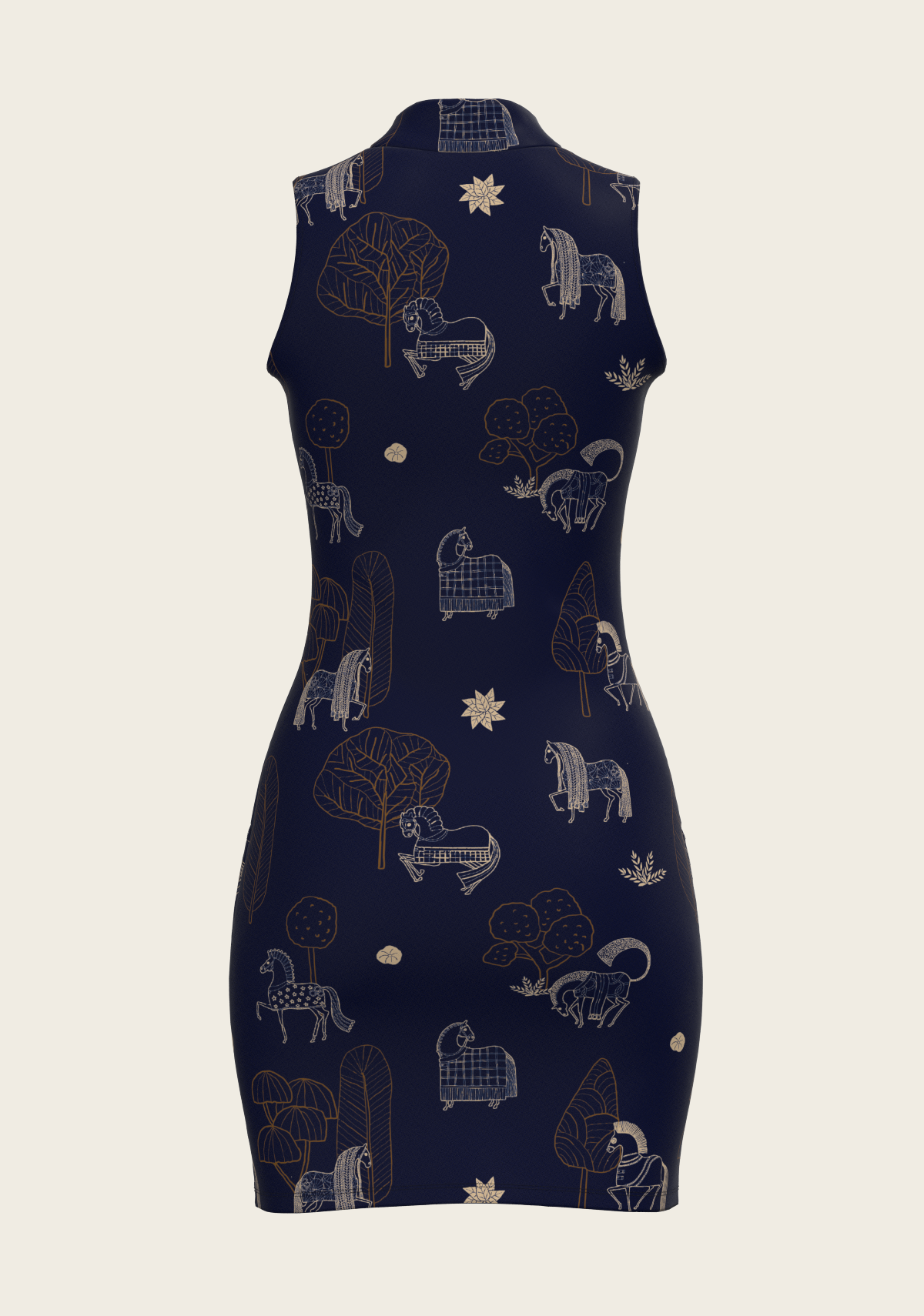 Navy Magic Golf Dress