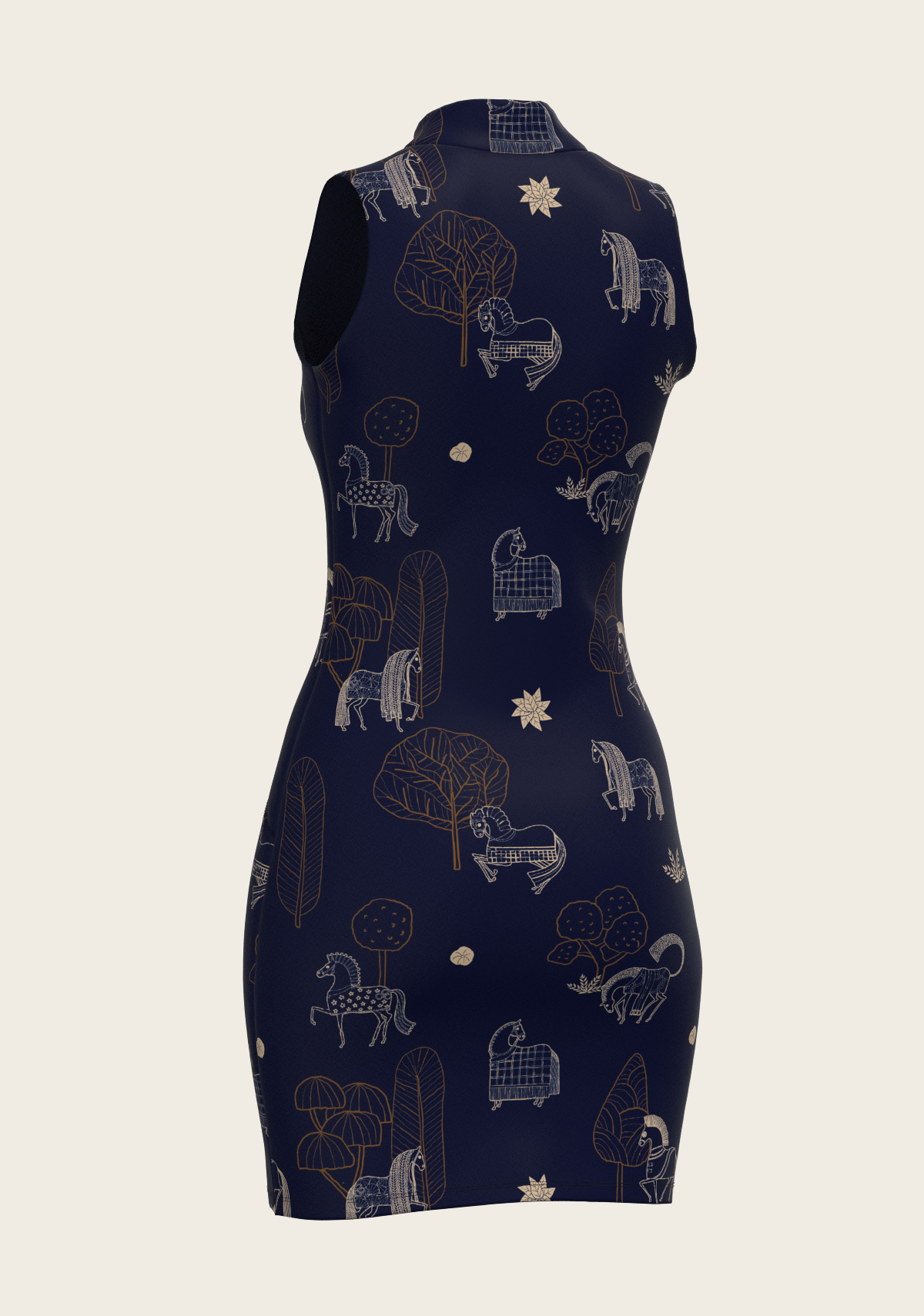 Navy Magic Golf Dress
