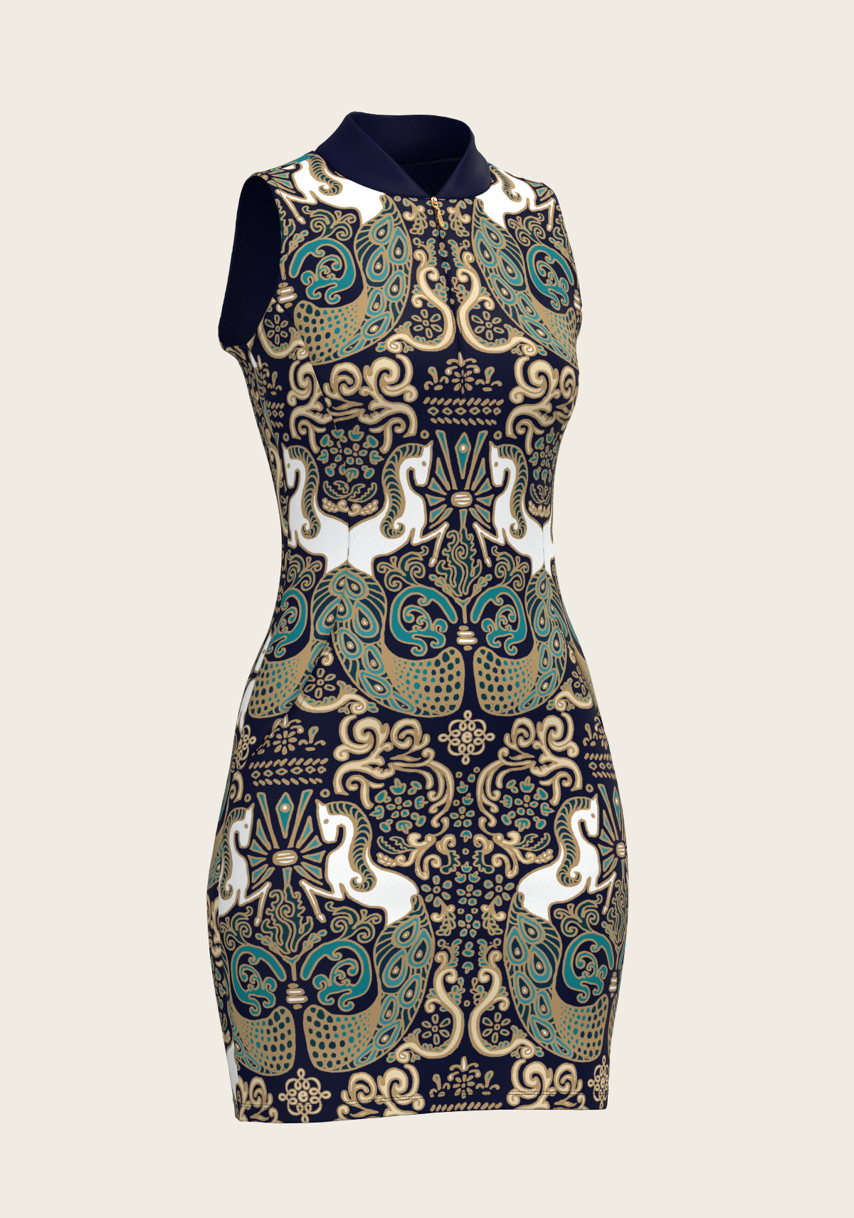 Mermaid Horses Golf Dress