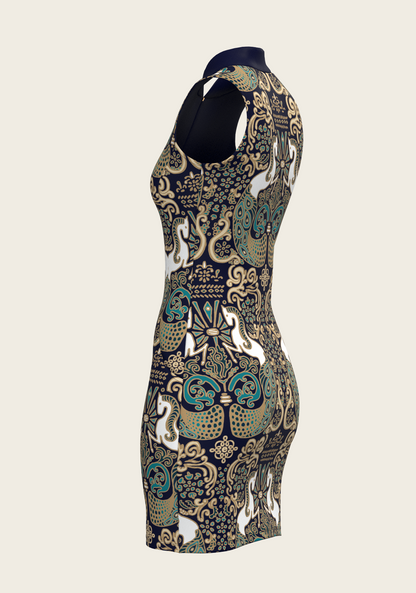 Mermaid Horses Golf Dress