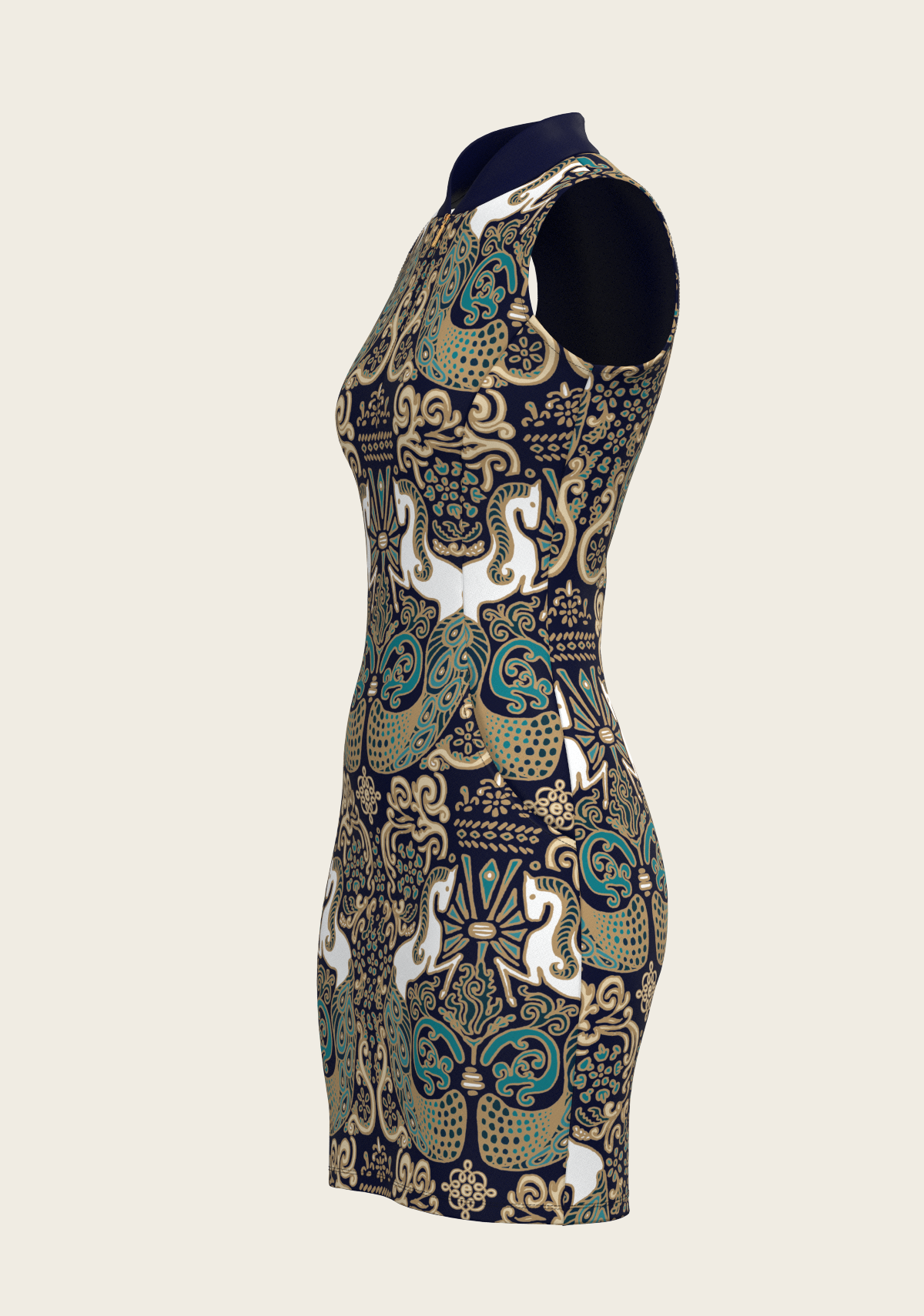 Mermaid Horses Golf Dress